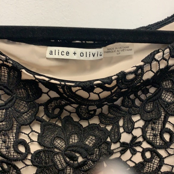 Alice + Olivia lace off the shoulder top - Picture 5 of 7